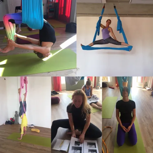 Just This weekend we give Level 2 Aerialyoga Teacher Training 